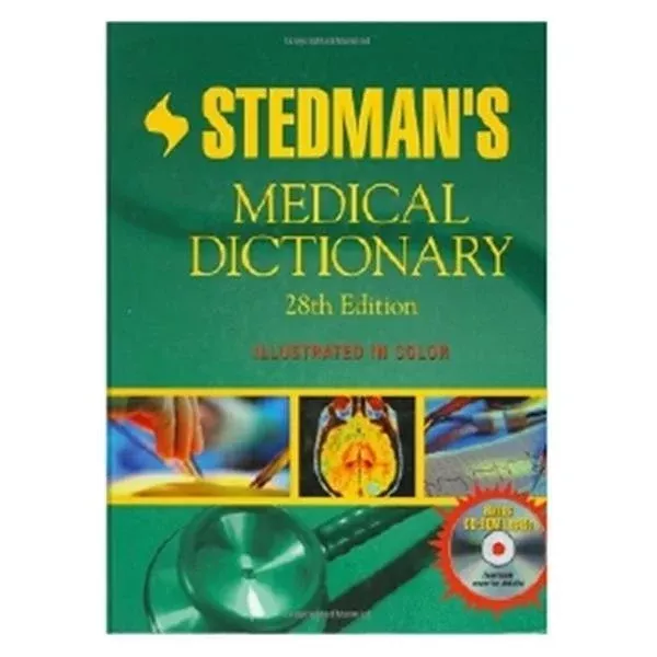 Emergency Training Associates Book Educational Medical Dictionary 2005 Stedman's 28th ed Ea