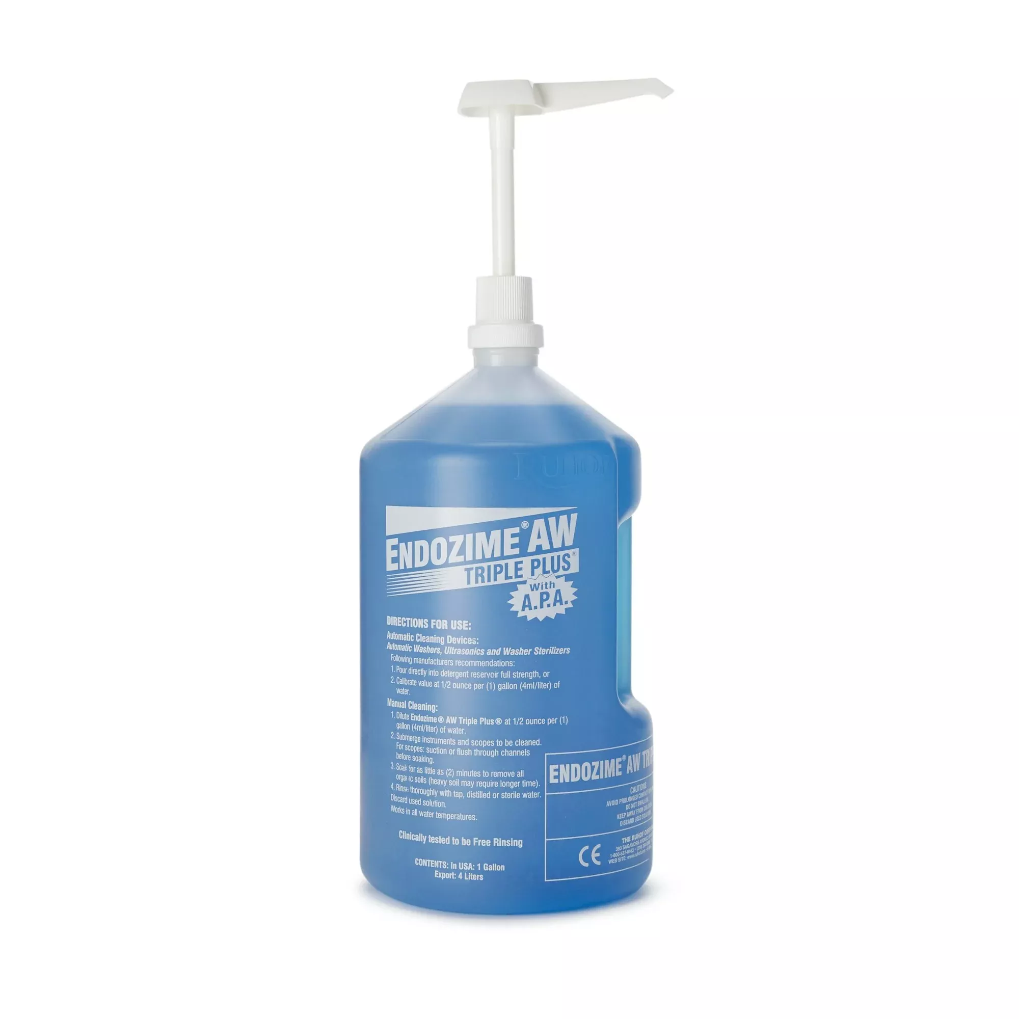 Endozime with APA Multi-Enzymatic Instrument Detergent