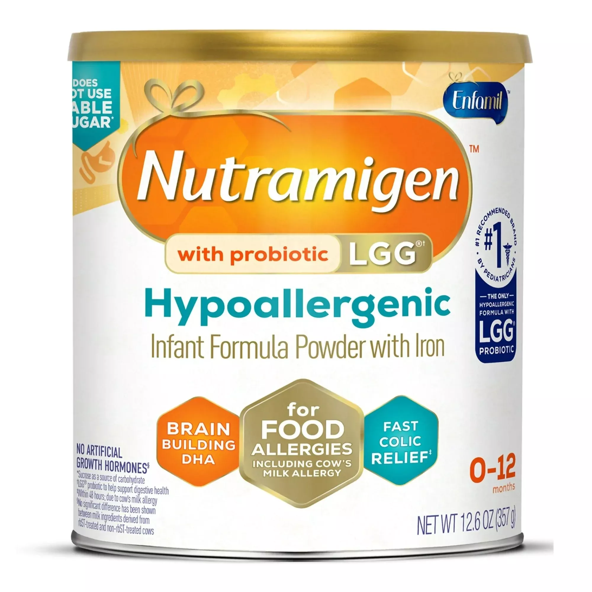 Enfamil Nutramigen with Enflora™ LGG Powder Infant Formula, 12.6-ounce can
