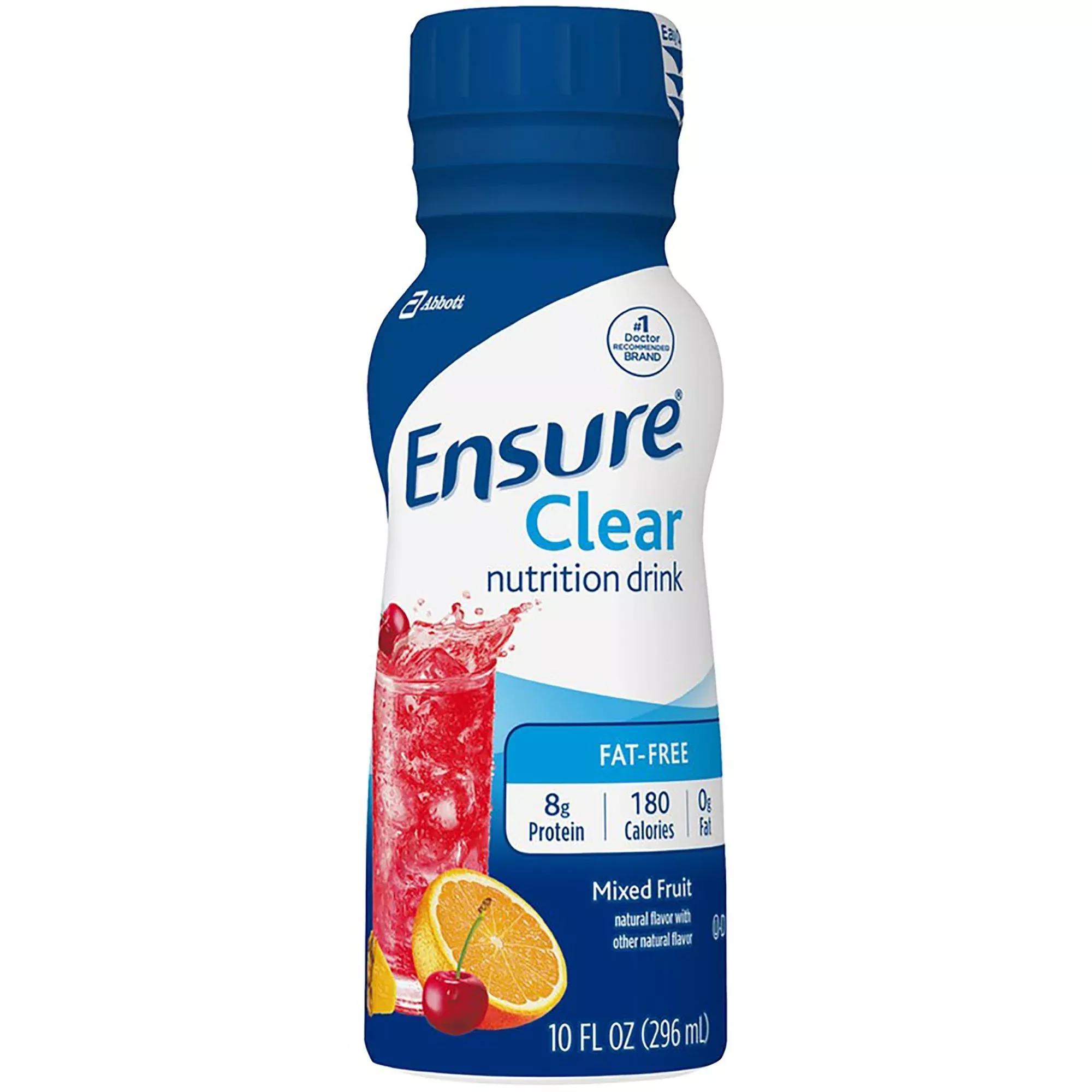 Ensure Clear Therapeutic Nutrition, Mixed Fruit, 10-ounce bottle