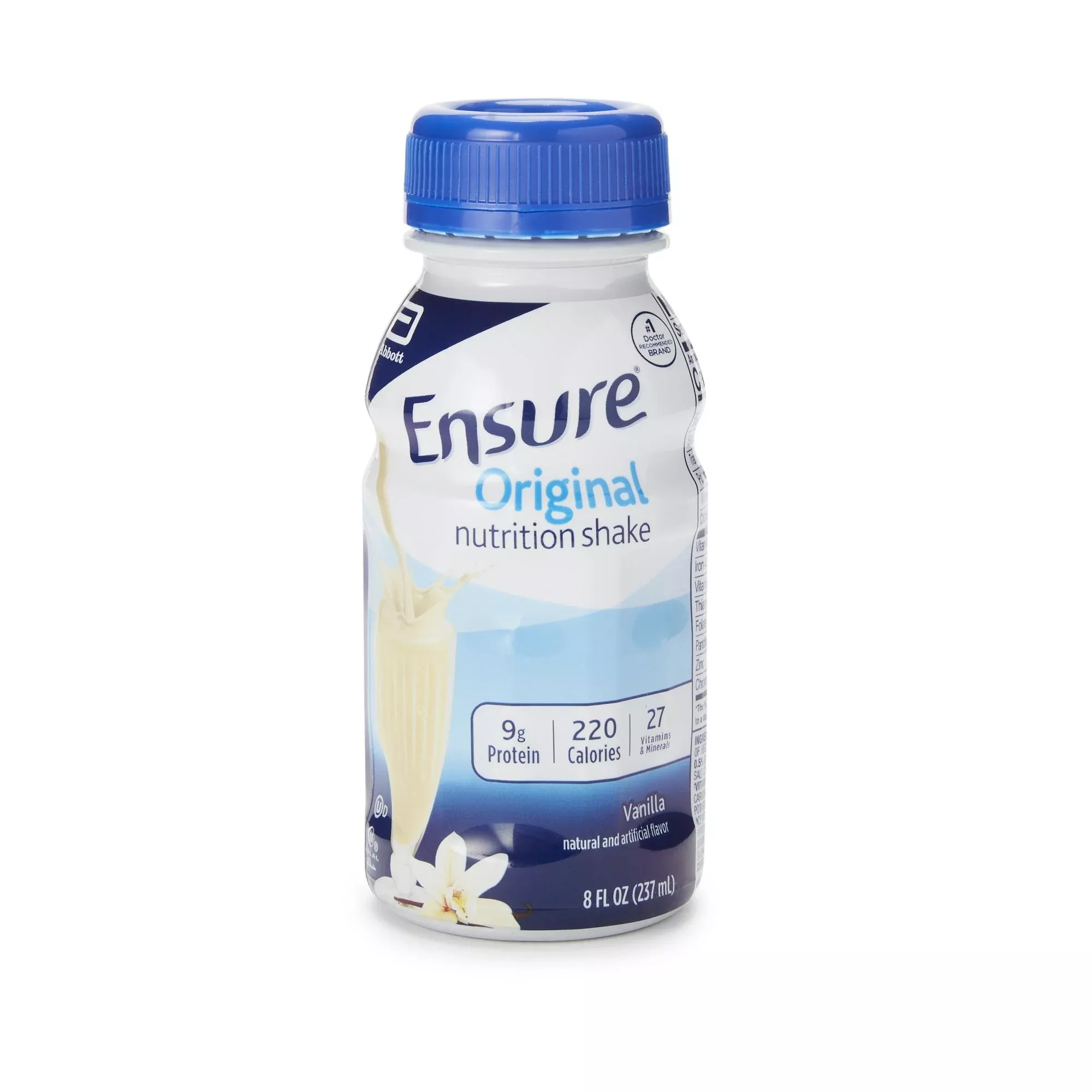 Ensure Original Nutrition Shake, Vanilla, 8-ounce bottle