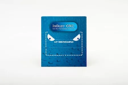 Enterix Colorectal Cancer Screening Quality Control InSure FIT™ Fecal Occult Blood Test (FOBT) 50 Test Cards - M-983823-4346 - Box of 1