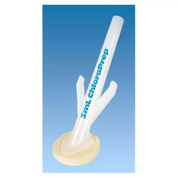 Enturia a Div of CareFusion Applicator Surgical ChloraPrep CHG/Alc 3mL Clr 25/Bx, 4 BX/CA (260400)