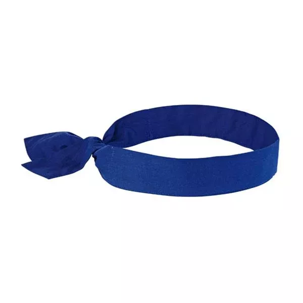 Ergodyne oration Bandana Tie Chill-its 6700 Polymer Solid Blue Universal 24/Ca