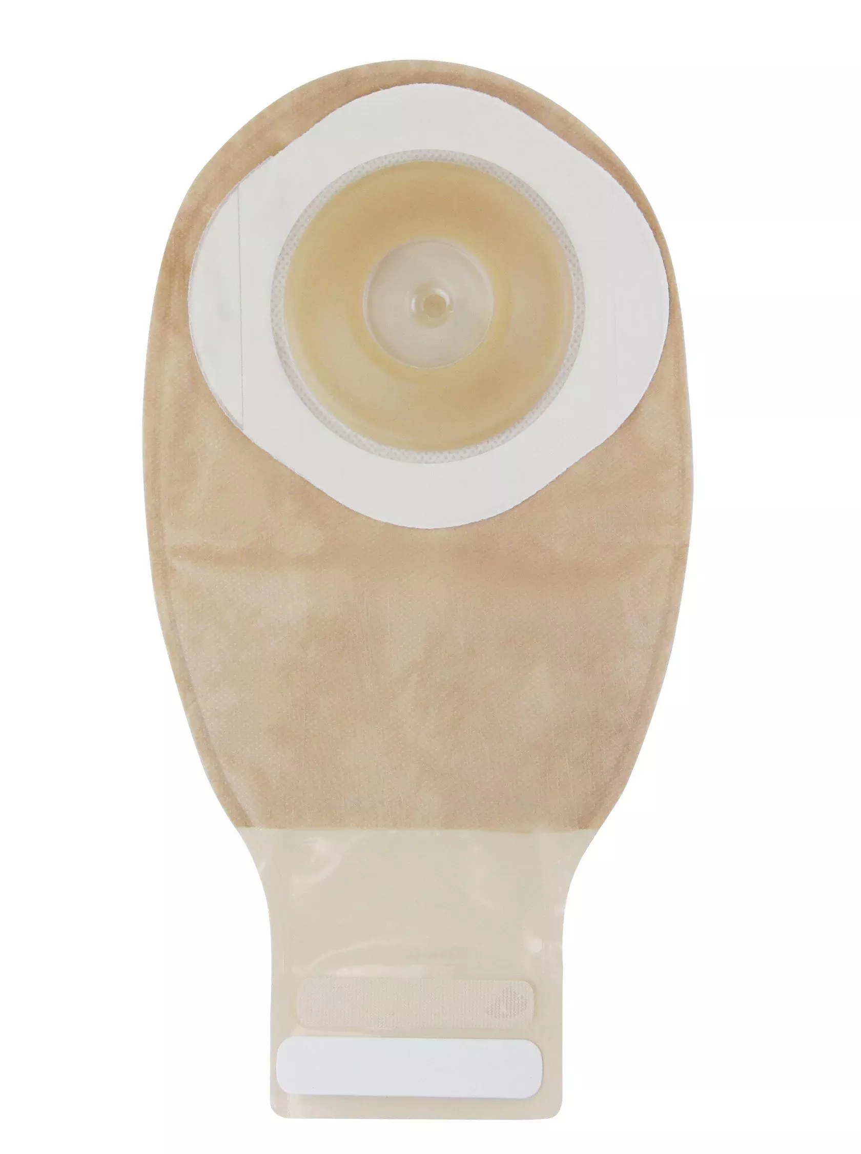 Esteem + One-Piece Opaque Filtered Ostomy Pouch, 12 Inch Length, 1¼ Inch Stoma