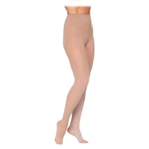 Eversheer Pantyhose, 20-30, Medium, Long, Open, Natural