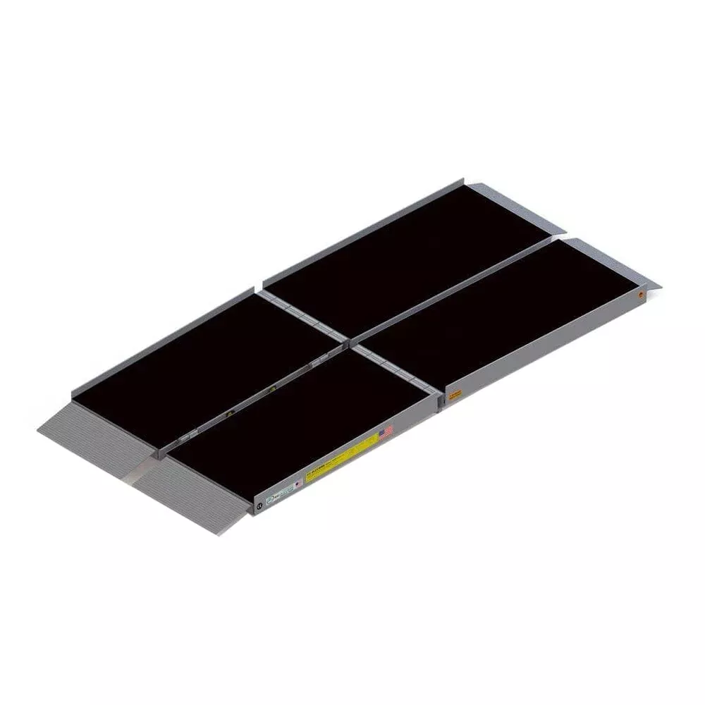 EZ-Access Suitcase Advantage Series Trifold Wheelchair Ramp, 29.5" x 6' Usable Size, 15" x 36.75" x 11.5" Folding Size, 800 lb Weight Capacity