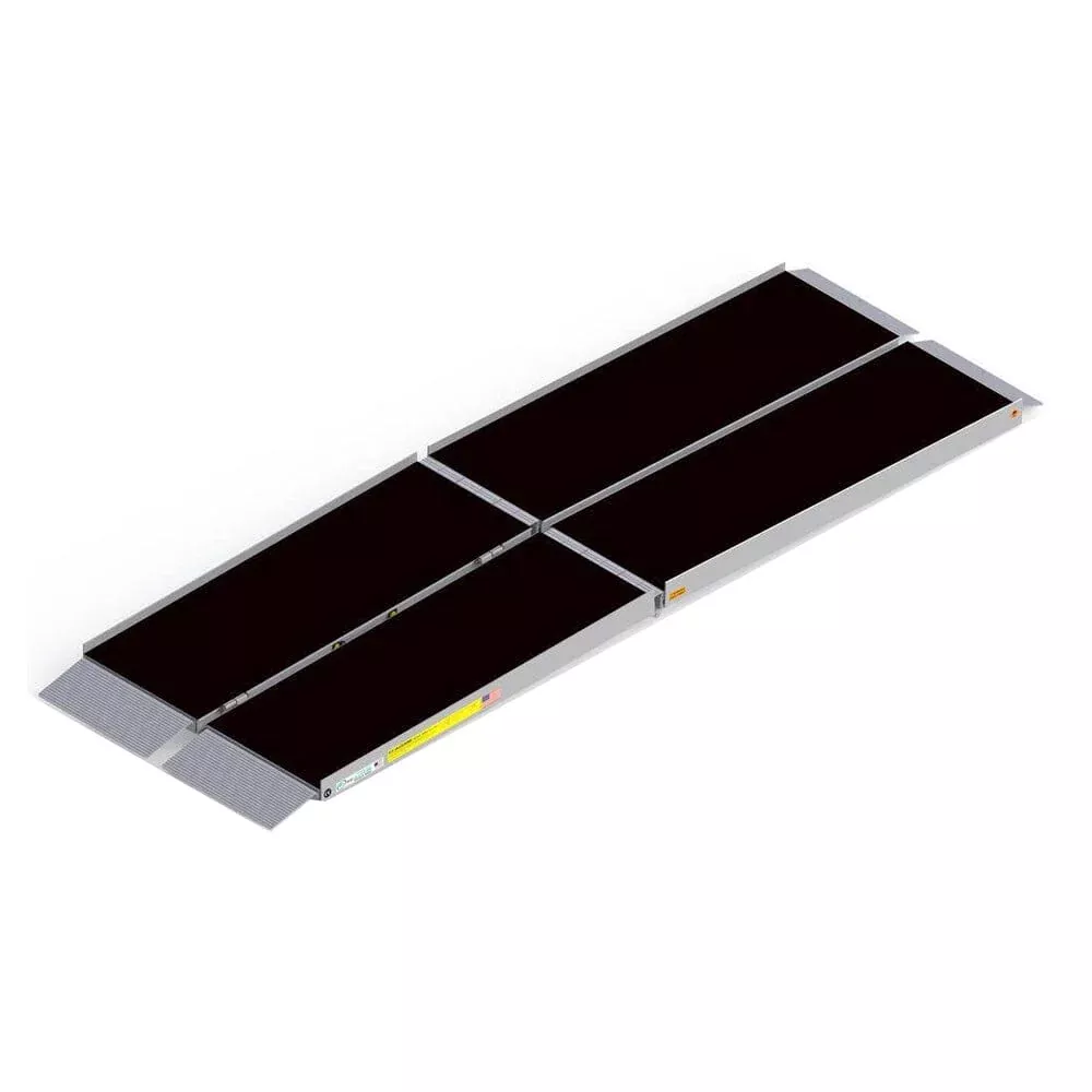 EZ-Access Suitcase Advantage Series Trifold Wheelchair Ramp, 29.5" x 8' Usable Size, 15" x 48.75" x 11.5" Folding Size, 800 lb Weight Capacity