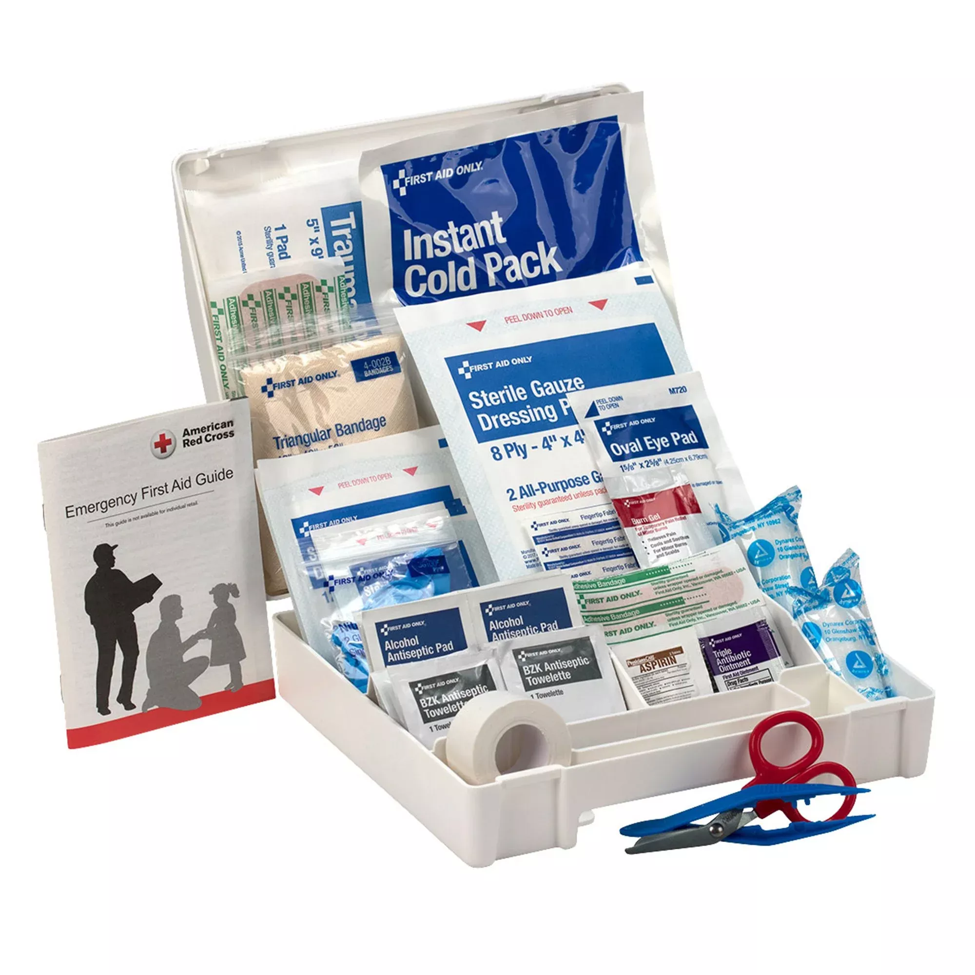 First Aid Kit First Aid Only 10 Person Plastic Case