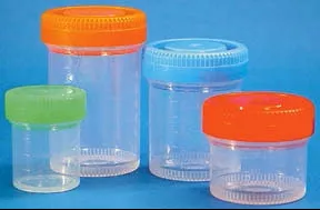 Fisher Anatomical Prefilled Formalin Container Protocol™ Color-Coded Polypropylene 10 mL Fill in 20 mL (0.67 oz.) Screw Cap Unprinted NonSterile - M-409401-1769 - Pack of 100