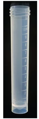 Fisher Scientific Axygen™ Transport Tube Conical Bottom, Skirted Plain 10 mL Blue Screw Cap Polypropylene Tube - M-810484-420 - Case of 1000