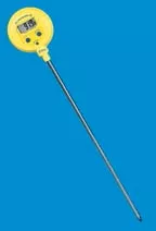 Fisher Scientific Digital Water-Resistant Thermometer Fisherbrand™ Traceable Fahrenheit / Celsius -58° to +572°F (-50° to +300°C) Stainless Steel Probe Free-standing Battery Operated - M-562802-4712 - Each