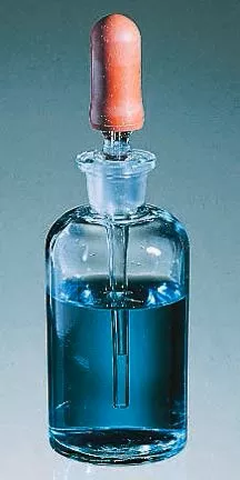 Fisher Scientific Dropper, Bottle 1 oz, Borosilicate Glass, Pipet, Rubber Bulb - M-419285-2747 - Each