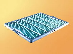 Fisher Scientific Drying Rack Fisherbrand Spilltray™ 16.5 X 13 X 0.62 Inch, Holds 1.25 Liter, Polyethylene - M-650813-2914 - Each
