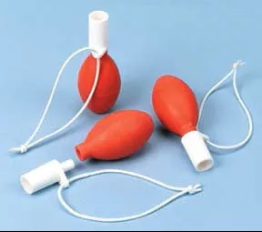 Fisher Scientific Filler, Pipette Fisherbrand Safety Bulb, Red, White polypropylene attachment with conical silicone adapter - M-488630-1485 - Pack of 3