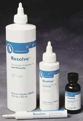 Fisher Scientific Immersion Oil Resolve 16 oz, Clear, Colorless, High Viscosity - M-205375-1701 - Each