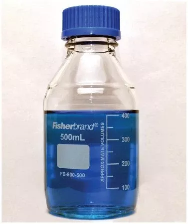 Fisher Scientific Media Bottle Fisherbrand™ Borosilicate Glass 500 mL (16 oz.) - M-992439-333 - Case of 10