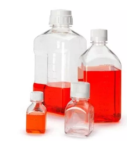 Fisher Scientific Media Bottle Nalgene™ Narrow Mouth PET 250 mL (8 oz.) - M-885850-3897 - Case of 48