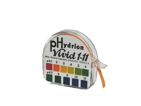Fisher Scientific pH Paper in Dispenser Hydrion™ Vivid™ 1.0 to 11.0 - M-190036-801 - Each