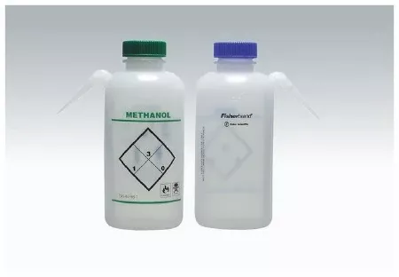 Fisher Scientific Safety Wash Bottle Deionized Water Label / Easy Squeeze LDPE 500 mL (16 oz.) - M-794544-4195 - Box of 6