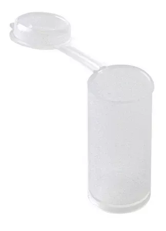 Fisher Scientific Sample Vial Fisherbrand™ Polyethylene 2.5 mL Hinged Cap - M-893898-2160 - Case of 100