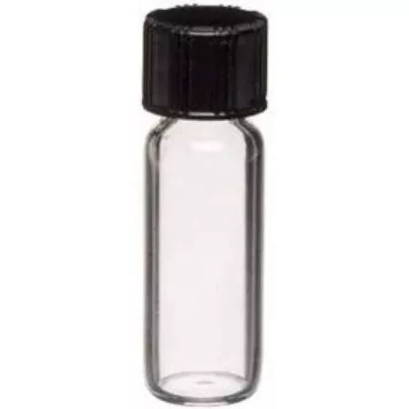 Fisher Scientific Sample Vial Kimble Borosilicate Glass 1 Dram Screw Cap - M-381386-4010 - Pack of 72