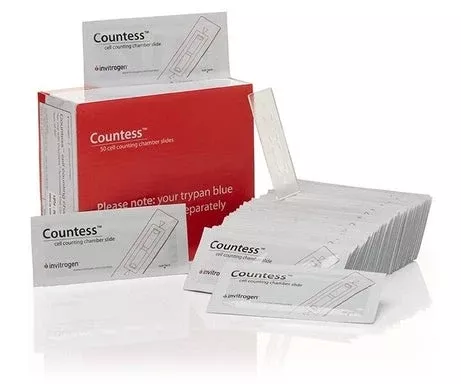 Fisher Scientific SLIDE, CHAMBER INVITROGEN COUNTESS CELL COUNTING (50/PK) - M-1124763-4384 - Pack of 50