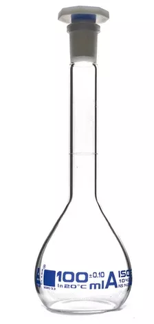 Fisher Scientific Volumetric Flask Eisco™ Class A Glass 100 mL - M-1137026-891 - Each
