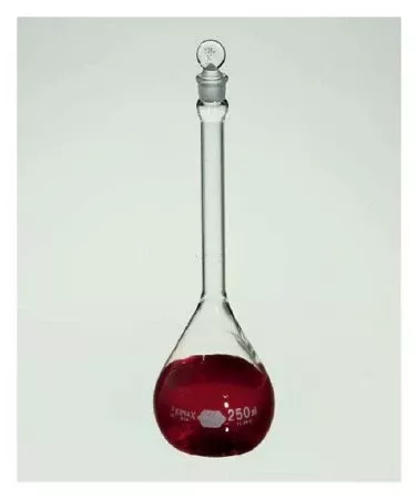 Fisher Scientific Volumetric Flask Kimble KIMAX Colorware Borosilicate Glass 1,000 mL (32 oz.) - M-971839-1162 - Each
