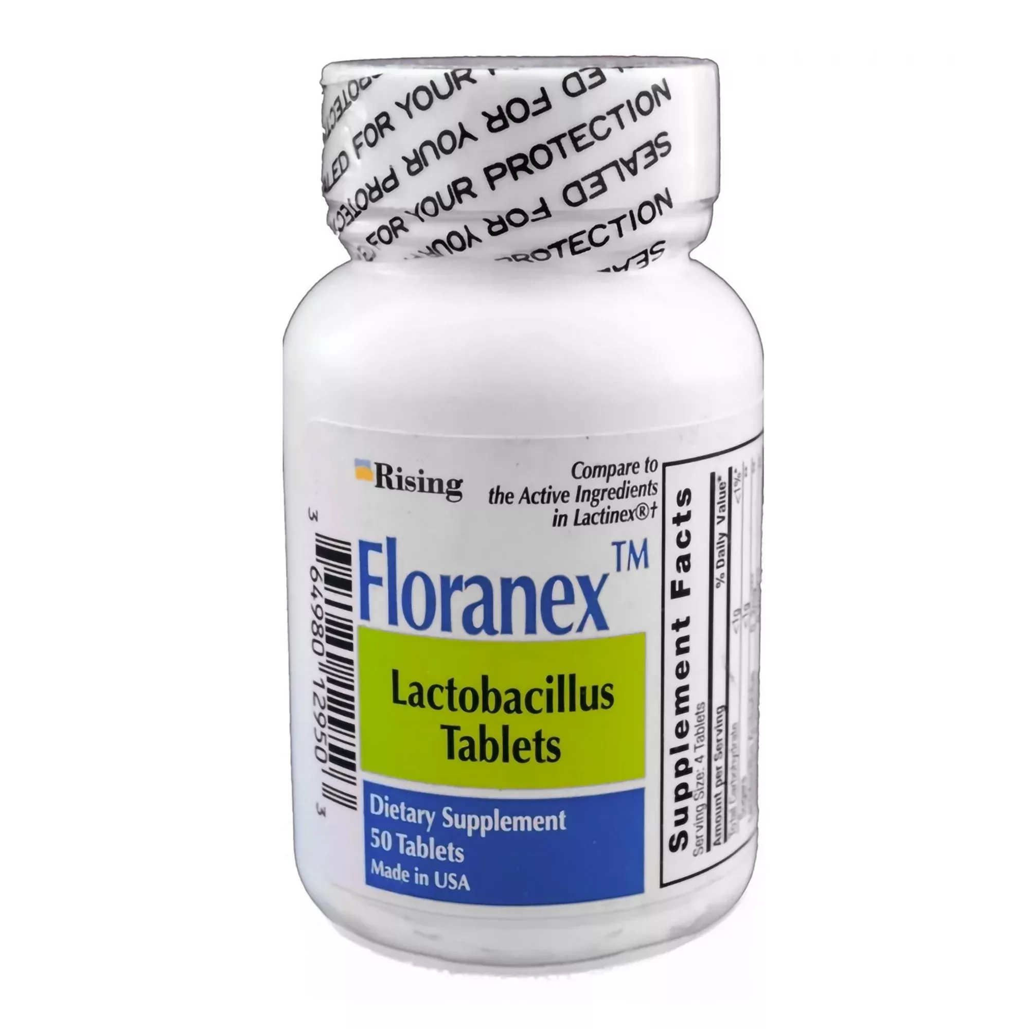 Floranex™ Lactobacillus Tablets Probiotic Dietary Supplement