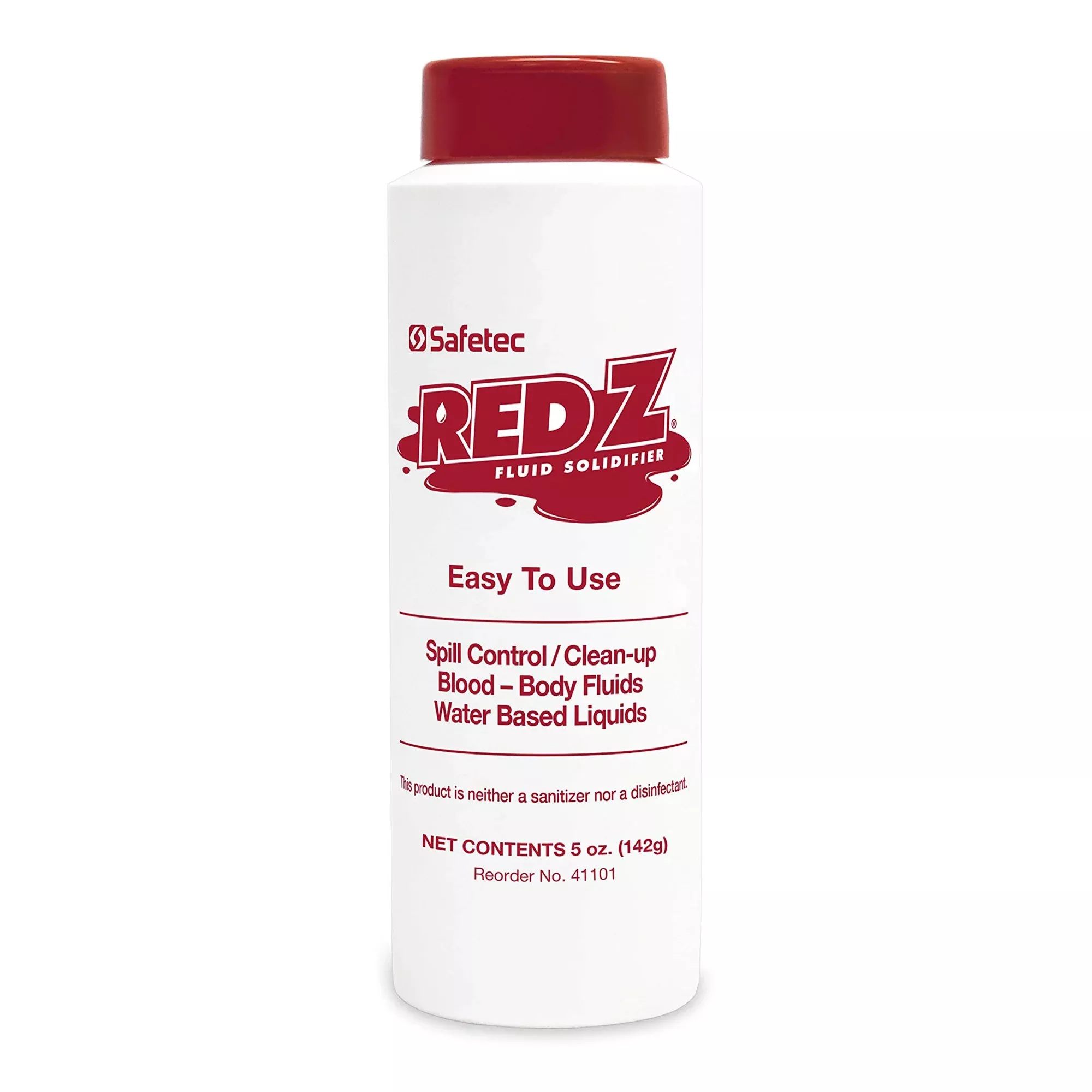 Fluid Solidifier Red Z 5,000 cc Shaker Bottle 5 oz.