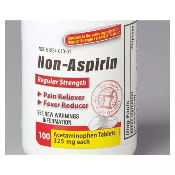 Geri-Care Pharmaceuticals Acetaminophen 325mg Tablets Bottle 1000/Bt