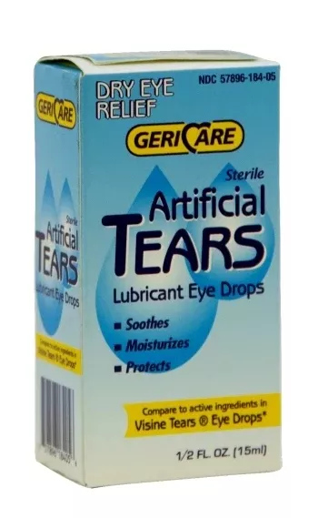 Geri-Care Pharmaceuticals Artificial Tears Eye Solution Sterile 15mL/Bt