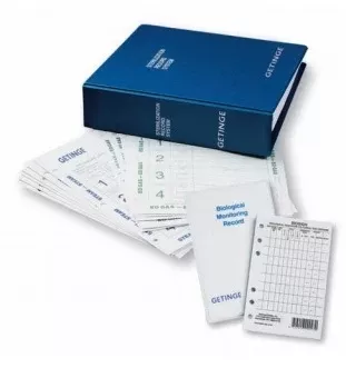 Getinge/Castle Binder 3 Ring Blue / White Ea