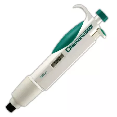 Globe Scientific Diamond PRO™ Fixed Volume Pipettor 2,000 µL - M-1135816-2744 - Each