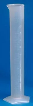 Globe Scientific Graduated Cylinder Class B / Hexagonal Base Polypropylene 500 mL (16 oz.) - M-941573-3562 - Each