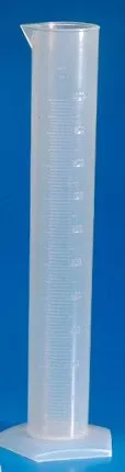 Globe Scientific Graduated Cylinder Pentagonal Base Polypropylene 1,000 mL (32 oz.) - M-1050608-591 - Each