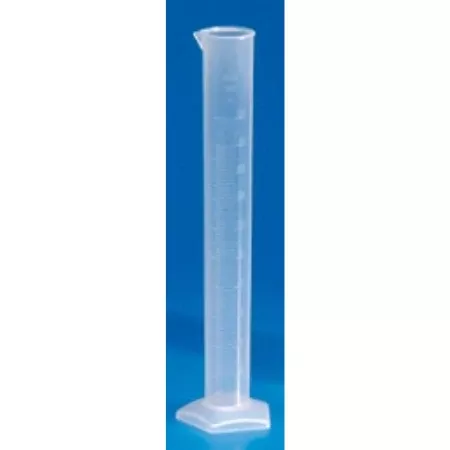 Globe Scientific Graduated Cylinder Pentagonal Base Polypropylene 100 mL - M-1050606-3230 - Each