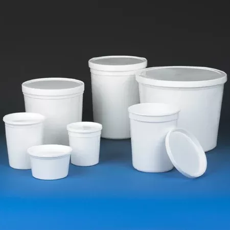 Globe Scientific Lab Storage Container Multi-Purpose HDPE / LDPE Closure 8 oz. - M-1030861-2341 - Case of 100