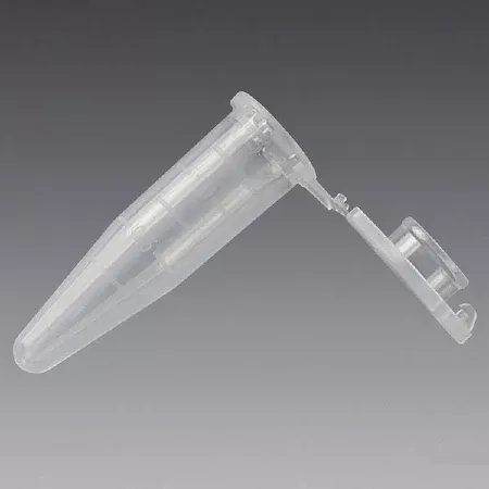 Globe Scientific Microcentrifuge Tube Round Bottom Plain 2 mL Without Color Coding Snap Cap Polypropylene Tube - M-973047-1889 - Case of 500