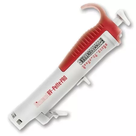 Globe Scientific RV-Pette Pro™ Repeat Volume Pipettor 1 µL to 5.5 mL - M-1130706-3733 - Each