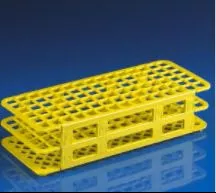 Globe Scientific Stacking Test Tube Rack Globe Scientific 456400 Series 90 Place 12 to 13 mm Tube Size Yellow 2-1/2 X 4-1/8 X 9-3/5 Inch - M-997920-4966 - Each