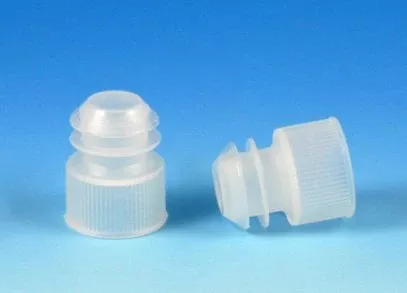 Globe Scientific Stopper, Plug Natural, Polyethylene 15 mL Tubes - M-535782-1950 - Bag of 1000