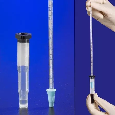 Globe Scientific Test Kit Sedi-Rate™ Autozero Westergren Erythrocyte Sedimentation Rate (ESR) Whole Blood Sample 100 Tests - M-404880-3122 - Box of 100