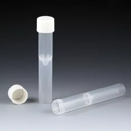 Globe Scientific Test Tube False Bottom Plain 16 X 100 mm 5 mL Without Color Coding Without Closure Polypropylene Tube - M-634838-4579 - Case of 1000