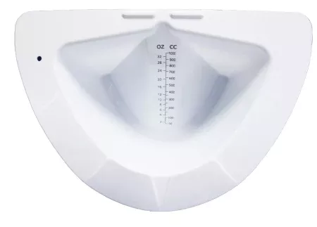 GMAX Industries Commode Specimen Collector Plastic 1,000 mL (32 oz.) Without Closure Unprinted NonSterile - M-1123206-2231 - Each