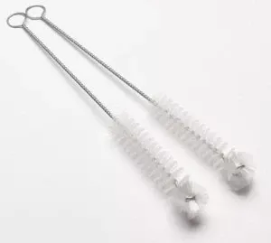 Graham-Field Brush 8 Inch, Nylon Bristles, White Bristles, 1/2 X 3 Inch Bristles Dimension, Galvanized Wire Handle Material - M-36059-179 - Dozzen2