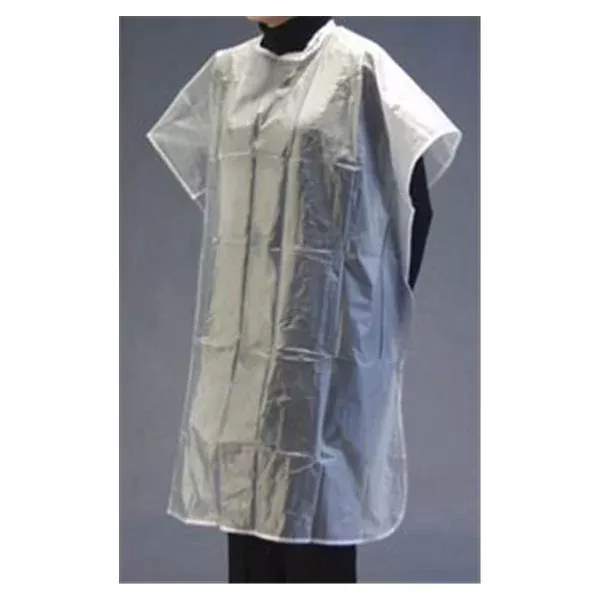 Graham-Field/Everest &Jennings Apron Vinyl Unisex Translucent 54 in x 36 in Non Sterile Adult Ea