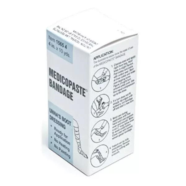 Graham-Field/Everest &Jennings Bandage Unna Boot Medico Zinc Paste 4"x10yd Ea, 12 EA/CA (47-1565)