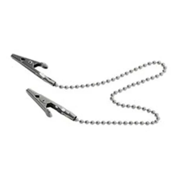 Graham-Field/Everest &Jennings Bib Holder Chain Metal Ea